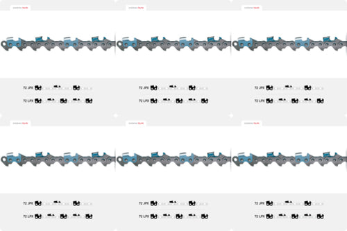 6 Pack Oregon 72JPX084G PowerCut™ Saw Chain 24"