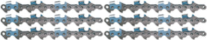 6 PK Oregon 72LPX070G PowerCut 20" 3/8" .050" 70DL Full Chisel Saw Chain