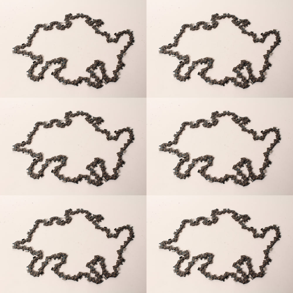 6 PK Genuine Oregon 72LPX081G 24" PowerCut Saw Chain 3/8" .050" 81DL