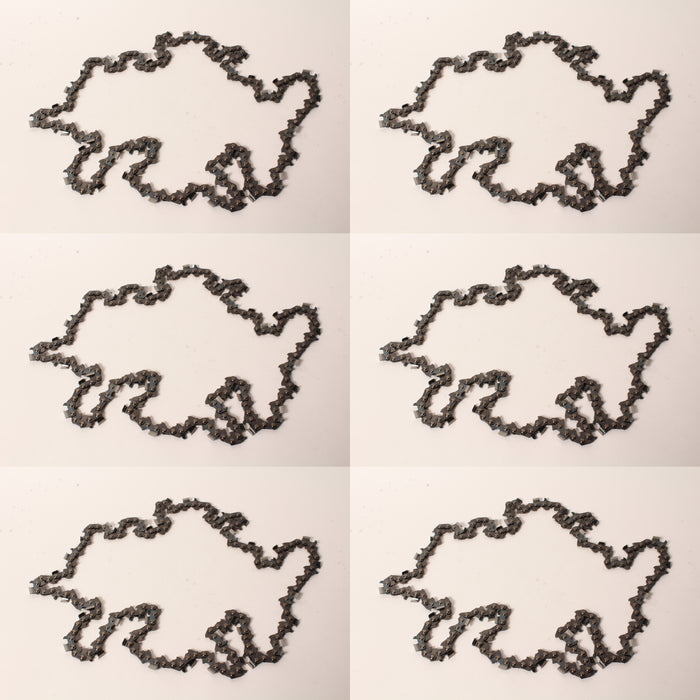 6 PK Genuine Oregon 72LPX081G 24" PowerCut Saw Chain 3/8" .050" 81DL