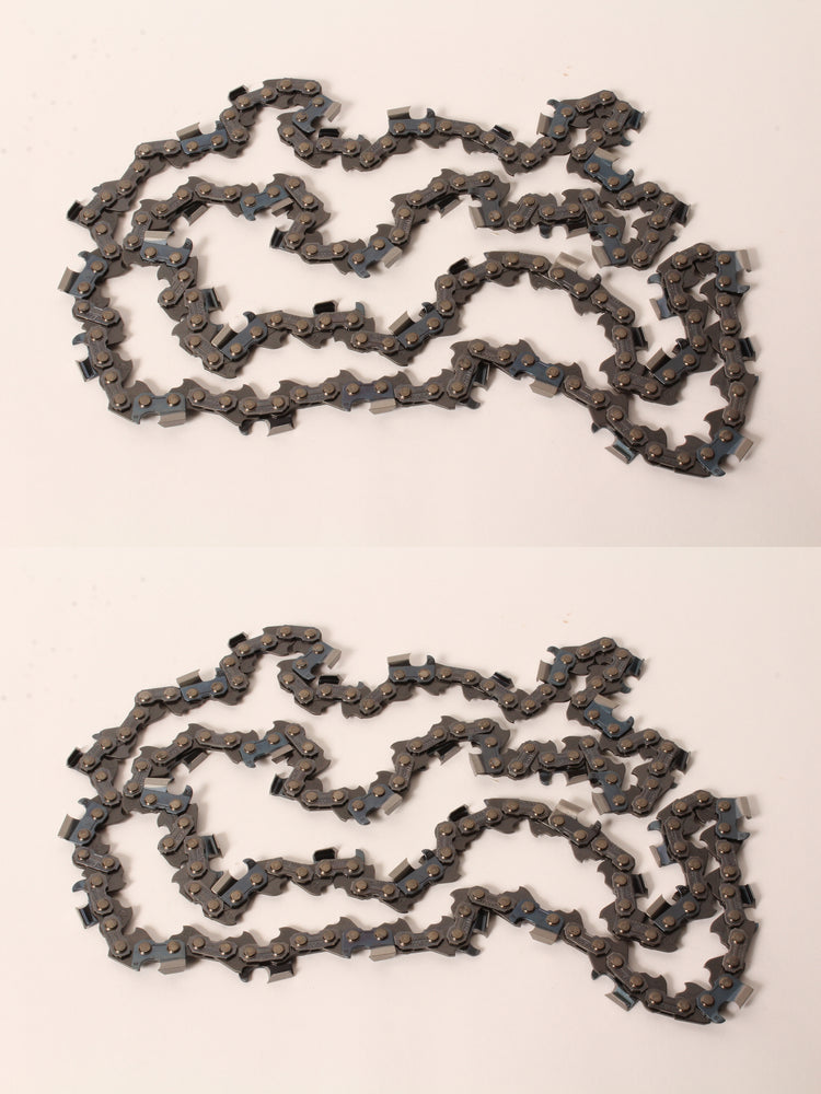 2 PK Shindaiwa 72LPX081X 24" 3/8" .050" 81 DL Saw Chain Loop Fits 72LPX81CQ