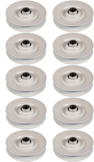 10 PK V Idler Pulley For Cub Cadet 756-04325 Snapper 7018288YP Toro 62-4530