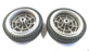 2 Pack Genuine MTD 734-04018C 8" Internal Gear Drive Wheel Fits Troy-Bilt OEM