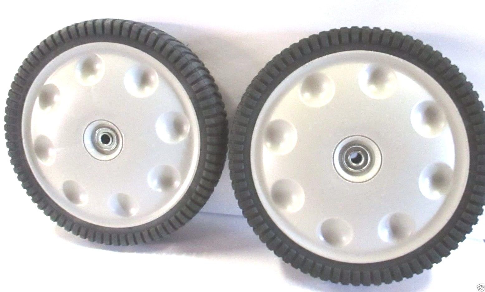 2 Pack Genuine MTD 734-04019 12" Rear Wheel S-Wave Fits Troy-Bilt Yard-Man OEM