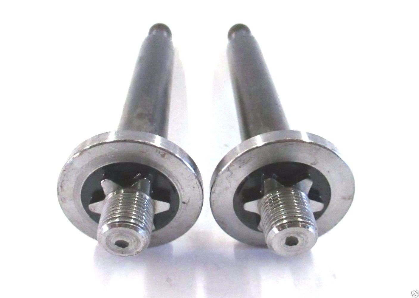 2 Pack Genuine MTD 738-1186A Spindle Shaft For Craftsman Troy-Bilt Yard Machines