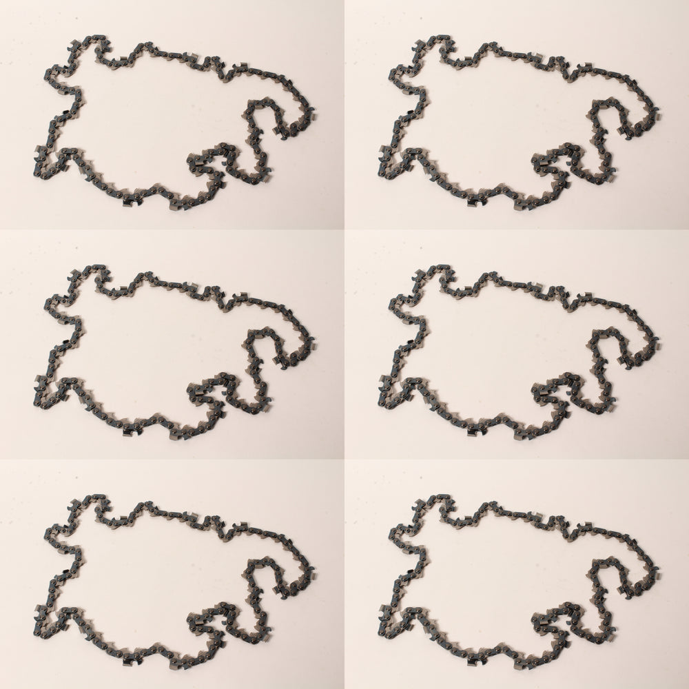 6 PK Genuine Oregon 73EXJ072G 20" PowerCut Pro-Grade Saw Chain 3/8" .058" 72DL