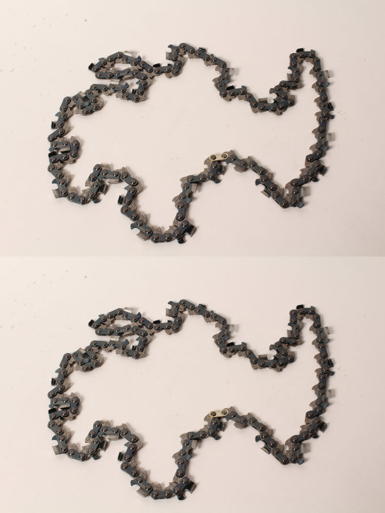 2 PK Genuine Oregon 73EXL068G 18" PowerCut Saw Chain Loop 3/8" .058" 68DL