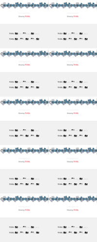 10 PK Oregon 73EXL084G PowerCut 24" 3/8" .058" 84DL Full Chisel Saw Chain
