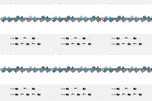 6 Pack Oregon 73JGX072G PowerCut™ Saw Chain 20"