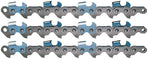 3 PK Genuine Oregon 73LGX072G 20" PowerCut Full Chisel Saw Chain 3/8" .058" 72DL