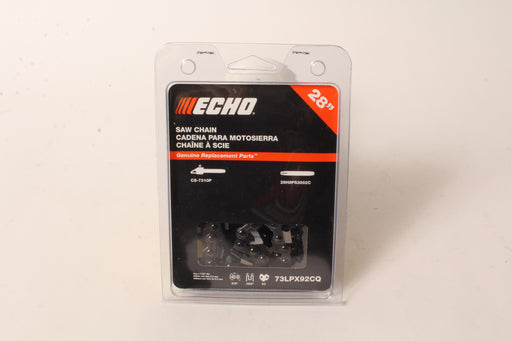 Genuine Echo 73LPX92CQ 28" .058" 3/8" 92 DL Chainsaw Chain Loop