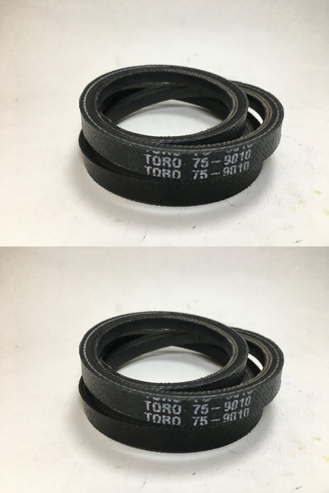 2 PK Genuine Toro 75-9010 V-Belt 38170 38171 38172 38175 38176 38177 38178 38182