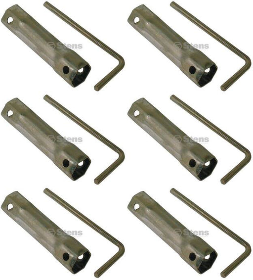 6 PK Spark Plug Wrench Fits B&S 89838S 89838 T89838 5402K 3/4" & 13/16" Hex