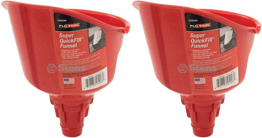 2 PK Stens 750-724 Hand-E Quick Funnel Holds Quart Bottle of Oil