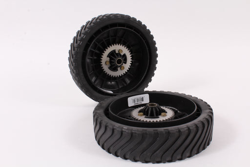 2 Pack Genuine MTD 753-08092 8" x 2" Wheel with Gear Fits Troy Bilt MTD Pro