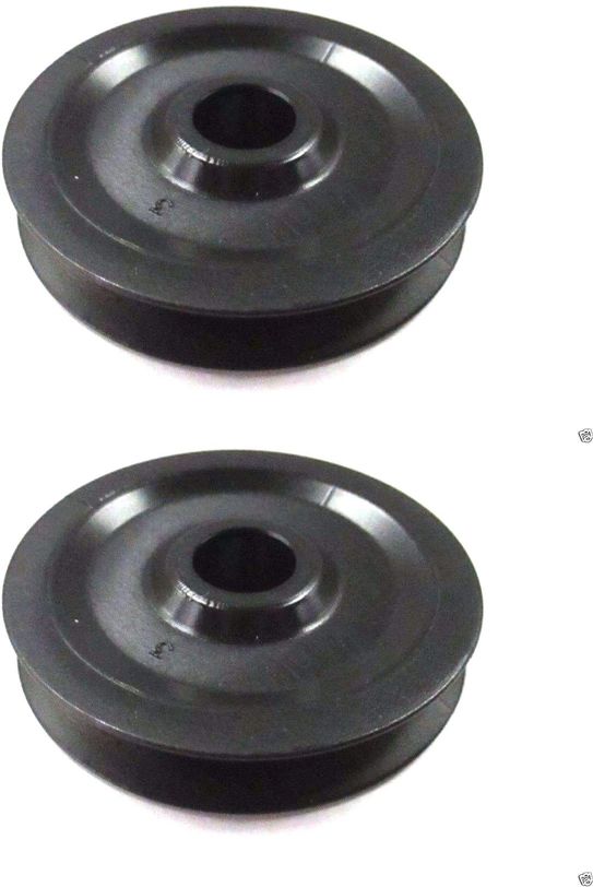 2 Pk Genuine MTD 756-04331 Roller Cable Pulley For Craftsman Troy-Bilt Yard-Man