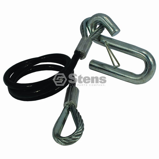 Stens 756-102 Trailer Safety Cable with S Hook 36" 7,000 lb Capacity