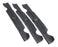 3 Pack Genuine MTD 759-04047 Mower Blade LT1050 GT2550 LT1024 Fits Cub Cadet