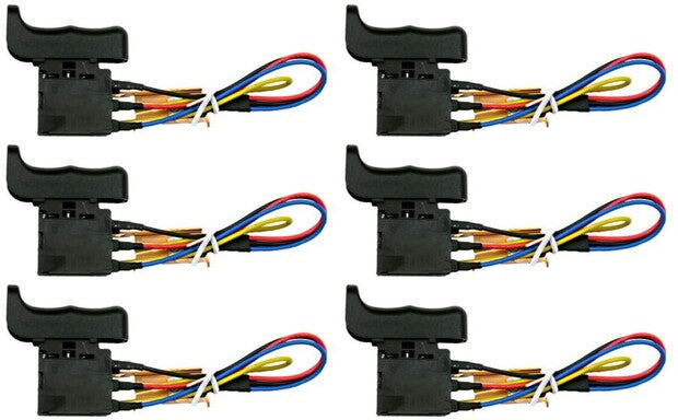 6 PK Genuine Ridgid 760406004 Switch Fits R3002 Recip Saw OEM