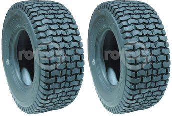 2 PK Carlisle 5110841 Tubeless Turf Saver Tire 18" x 9.50" x 8" 2 PLY 7695