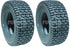 2 PK Carlisle 5110841 Tubeless Turf Saver Tire 18" x 9.50" x 8" 2 PLY 7695