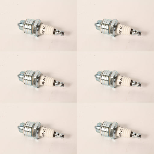 6 PK Oregon 77-301-1 Park Plug Fits Champion J19LM Bosch W9E0 NGK B4LM