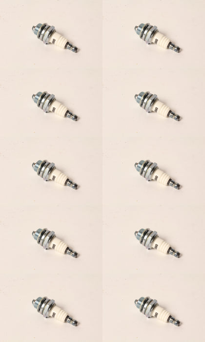 10 PK Oregon 77-307-1 Spark Plug Fits Champion RCJ6Y Bosch WSR5F NGK BPMR7A