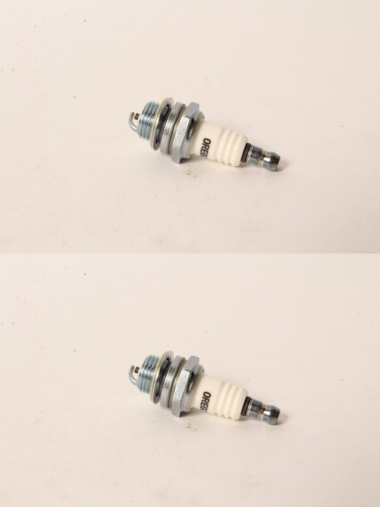 2 PK Oregon 77-307-1 Spark Plug Fits Champion RCJ6Y Bosch WSR5F NGK BPMR7A