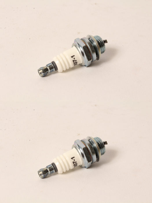 2 PK Oregon 77-307-1 Spark Plug Fits Champion RCJ6Y Bosch WSR5F NGK BPMR7A