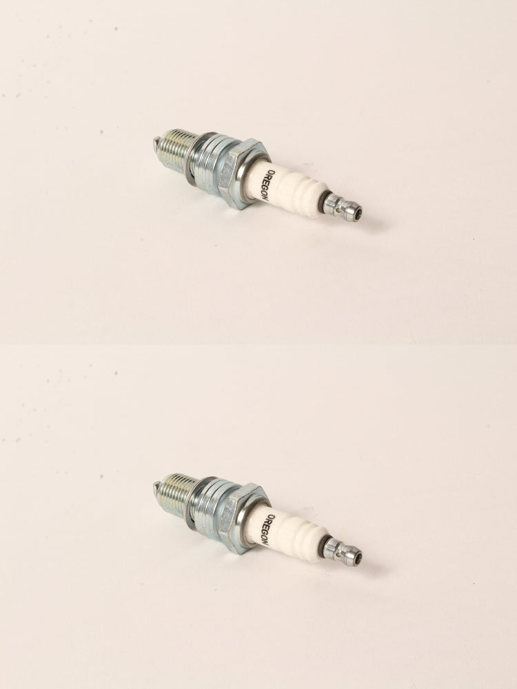 2 PK Oregon 77-312-1 Spark Plug Fits Champion RN9YC NGK BPR6ES Honda 98079-56846