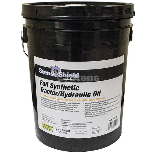 Stens 770-736 Shield Hydraulic Oil Full-synthetic 5 gallon pail