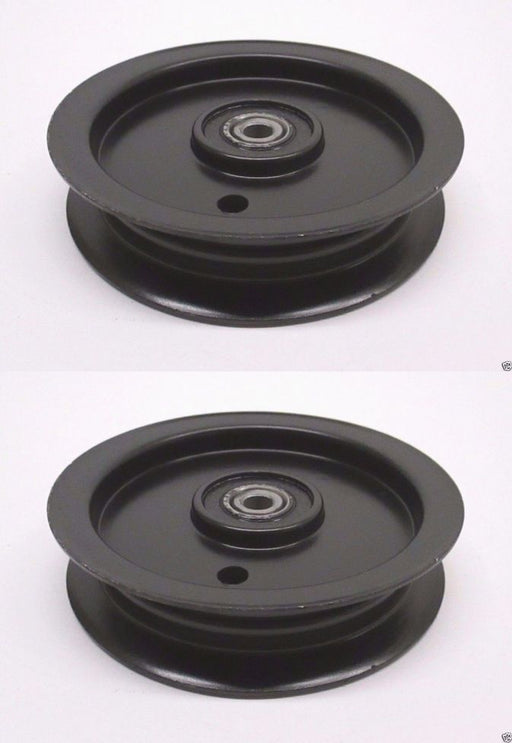 2 Pack Oregon 78-046 Flat Idler Pulley for Cub Cadet Craftsman 01004081 02005077