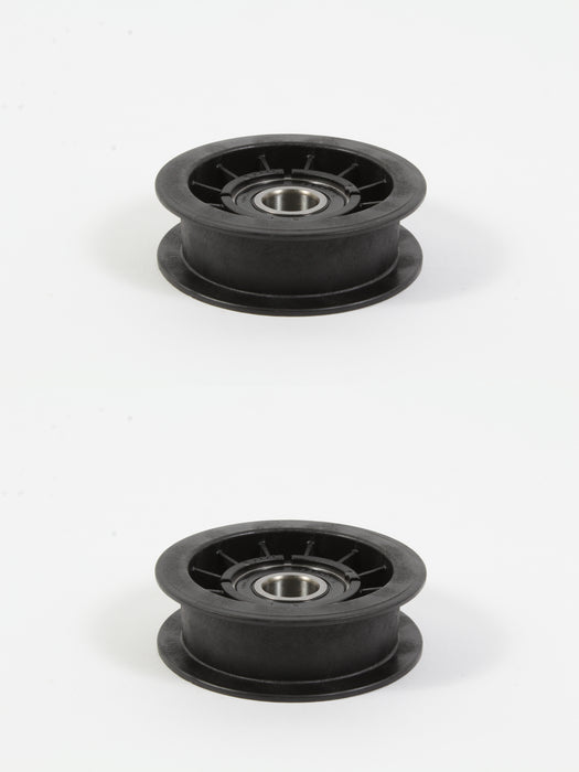 2 Pack Oregon 78-129 Flat Idler Pulley Fits John Deere GX20287