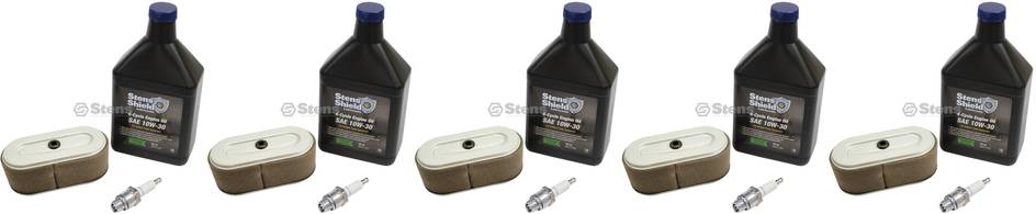 5 Pack Stens 785-590 Engine Maintenance Kit Fits Subaru 20A-32636-00