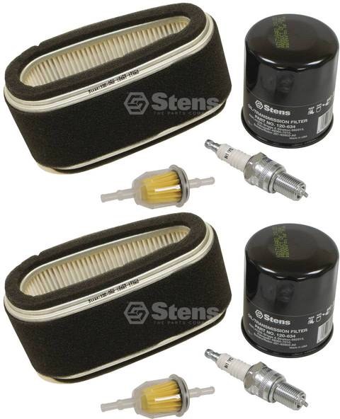 2 Pack Stens 785-664 Engine Maintenance Kit Kawasaki FC420; 14 HP