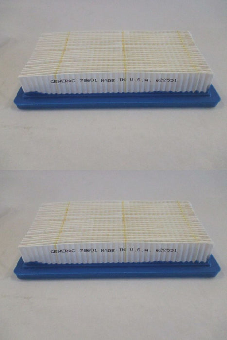 2 Pack Genuine Briggs & Stratton 78601GS Air Filter Fits 078601GS 078601 Generac