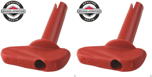 2 Pack Genuine Briggs & Stratton 790553 Choke Shaft Knob Fits 699100 791534