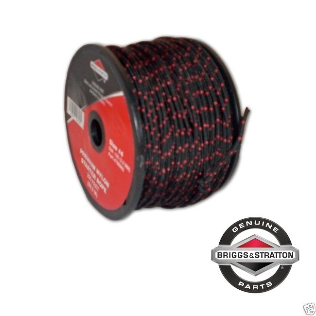 Genuine Briggs & Stratton 790967 200' #5.5 Premium Nylon Starter Rope Spool OEM