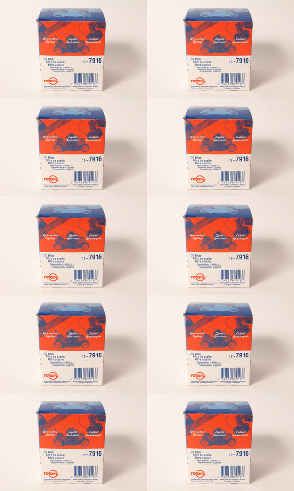 10 Pack Oil Filter Fits Kohler 12-050-01-S JD AM125424 GY20577 2720396 68140