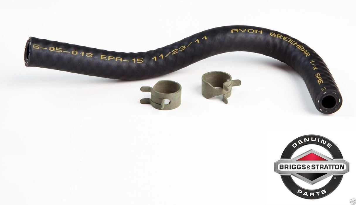 Genuine Briggs & Stratton 791867 Fuel Line & Clamps Replaces 692601 OEM