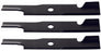 3pk Oregon 792-029 Lawn Mower Blade Fits Exmark 103-6401 103-6401-S 16-1/4"