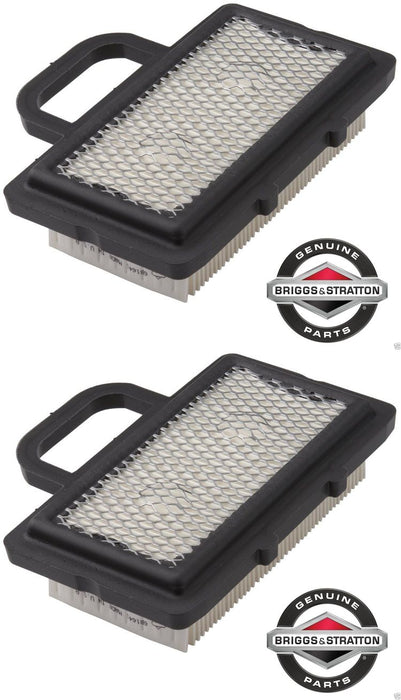 2 Pack Genuine Briggs & Stratton 792101 Air Filter Fits Intek V-Twin OEM