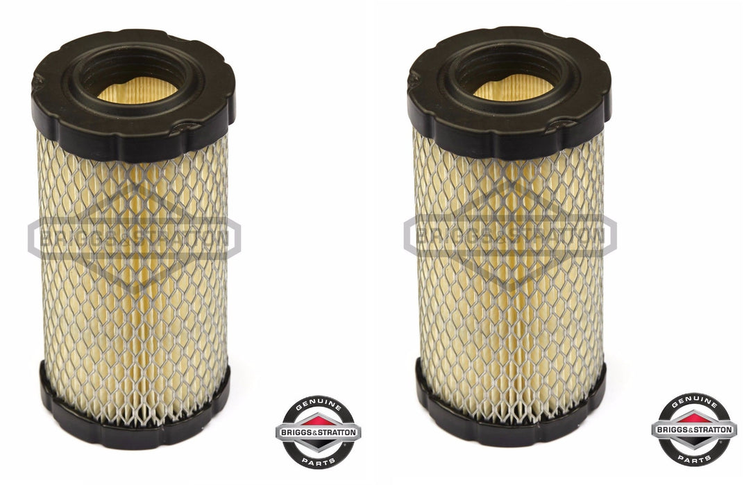 2 Pack Genuine Briggs & Stratton 793569 Air Filter OEM