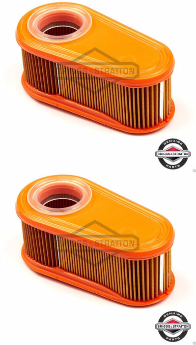 2 Pack Genuine Briggs & Stratton 795066 Air Filter OEM