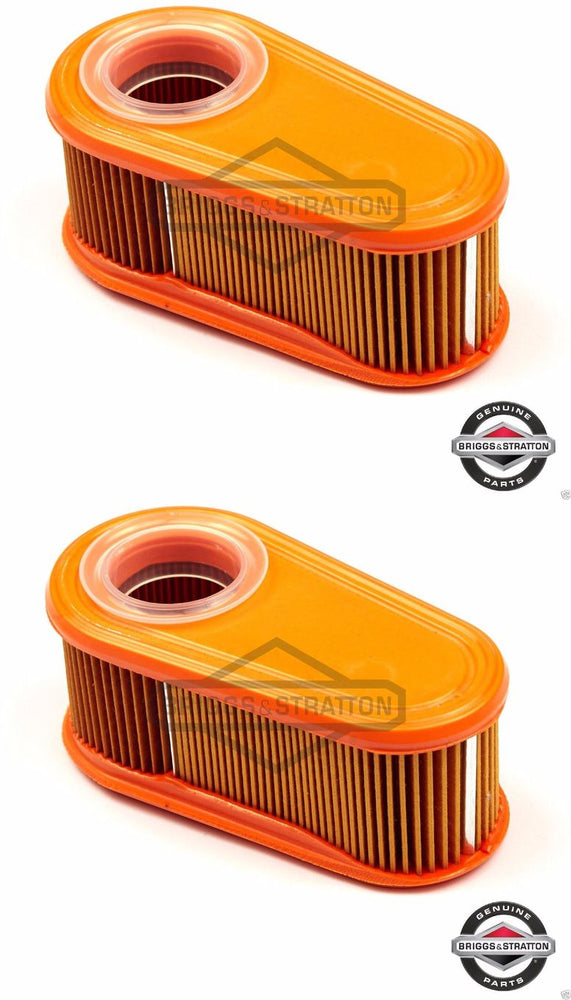 2 Pack Genuine Briggs & Stratton 795066 Air Filter OEM