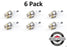 6 Pack Genuine Briggs & Stratton 796112 Spark Plug Fits Champion J19LM RJ19LM