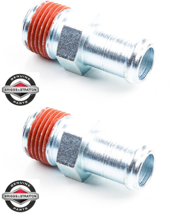 2 Pack Genuine Briggs & Stratton 796532 Hose Connector OEM