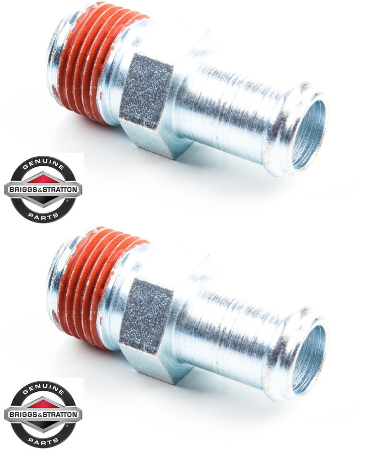 2 Pack Genuine Briggs & Stratton 796532 Hose Connector OEM