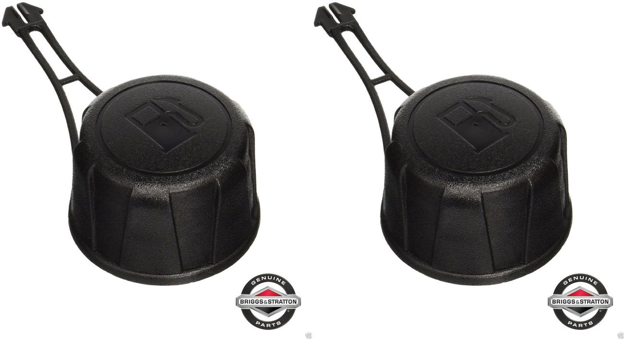 2 Pack Genuine Briggs & Stratton 796577 Fuel Gas Cap OEM