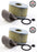 2 Pack Genuine Briggs & Stratton 797033 Air Filter & Pre Filter Combo OEM